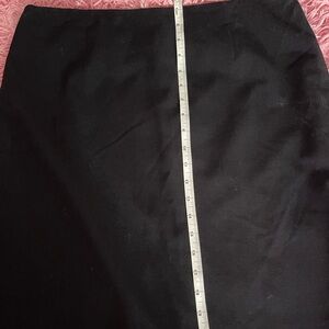 Women’s A line black skirt